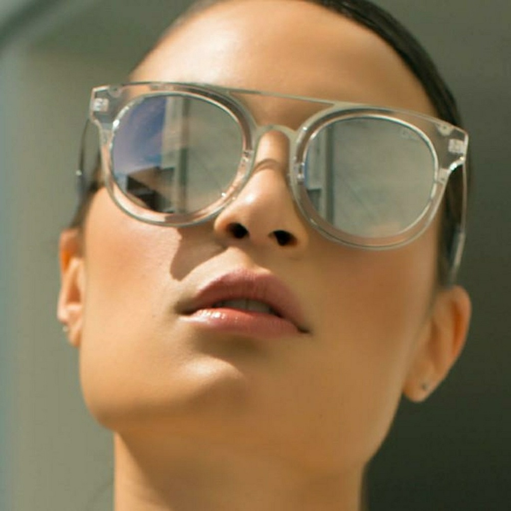 Quay Australia Brooklyn Clear Sunglasses